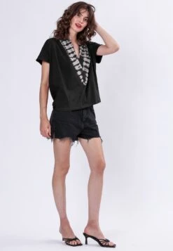 FOREVER TOP BLACK & WHITE 12 FOREVER TOP BLACK & WHITE -Religion Clothing 55BFVT03BLACK2