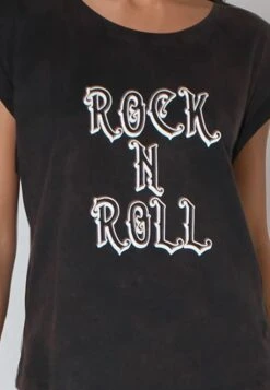 ROLLED CAP SLEEVE CHOCOLATE RUST -Religion Clothing 55BRTC86CHOCOLATERUST4