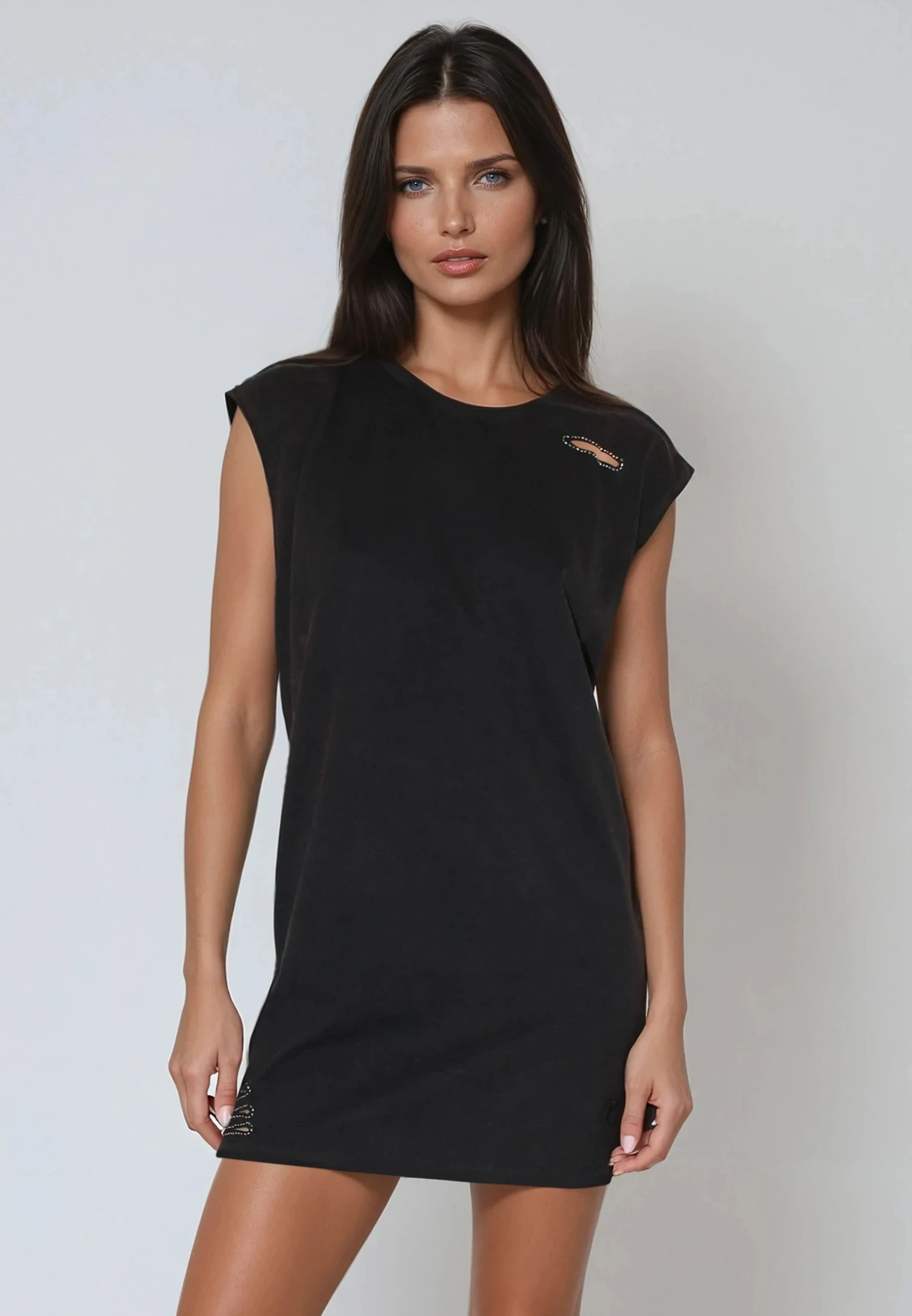 SEQUIN DRESS CHOCOLATE RUST 4 SEQUIN DRESS CHOCOLATE RUST - Image 2