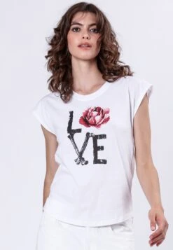 SPIRIT T-SHIRT LOVE WHITE 11 SPIRIT T-SHIRT LOVE WHITE -Religion Clothing 55BSPT14LOVEWHITE1