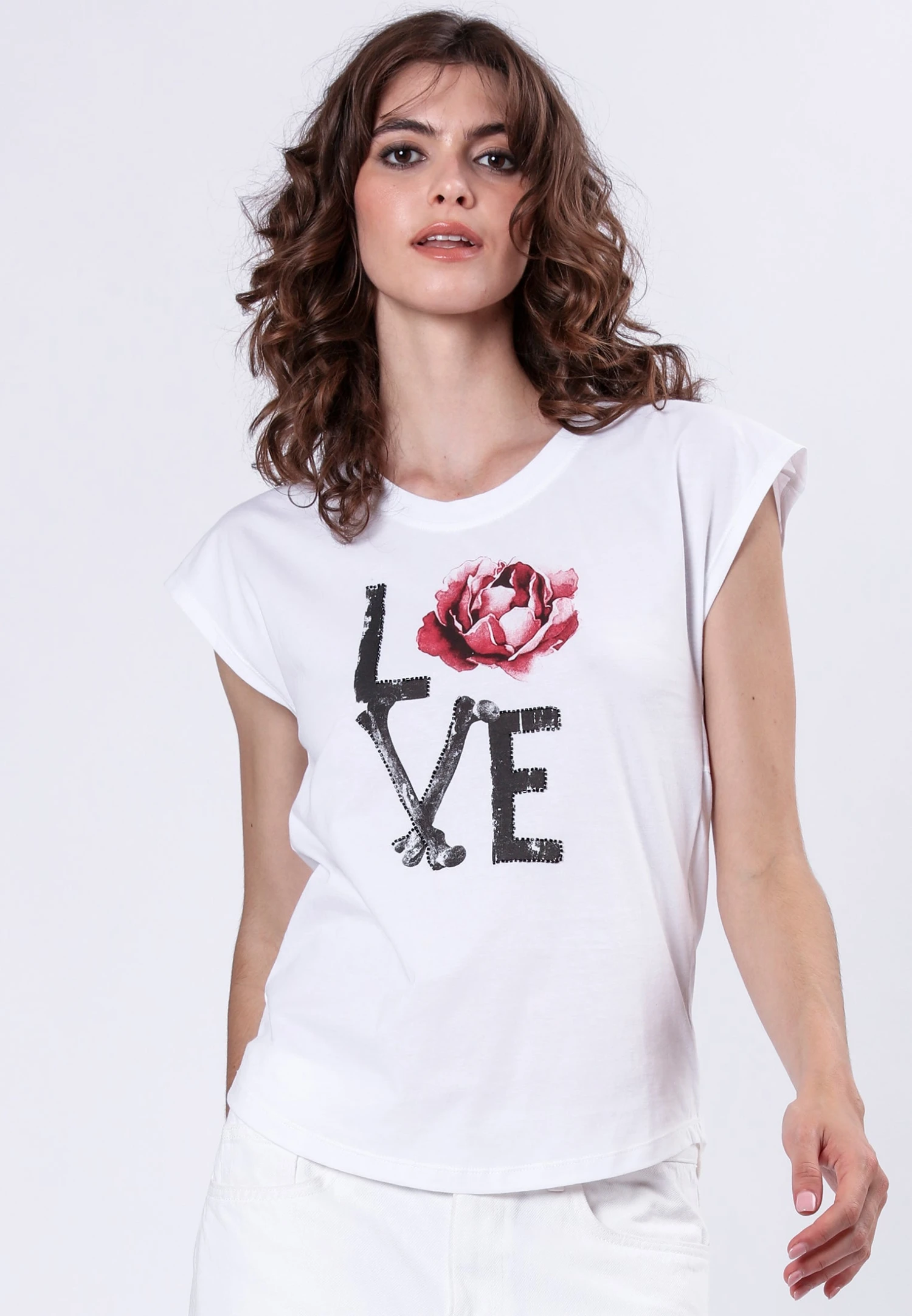 SPIRIT T-SHIRT LOVE WHITE 5 SPIRIT T-SHIRT LOVE WHITE - Image 3