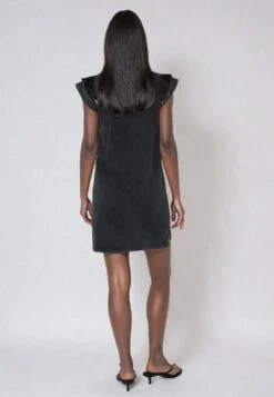 SEQUIN DRESS PIGMENT DYE 11 SEQUIN DRESS PIGMENT DYE -Religion Clothing 55BSQD70BLACK5