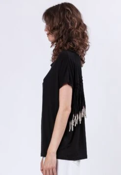 TOURMALINE TOP BLACK 9 TOURMALINE TOP BLACK -Religion Clothing 55BTLT483