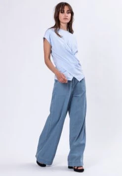 TIME T-SHIRT PALE BLUE -Religion Clothing 55BTMT06BLUE6