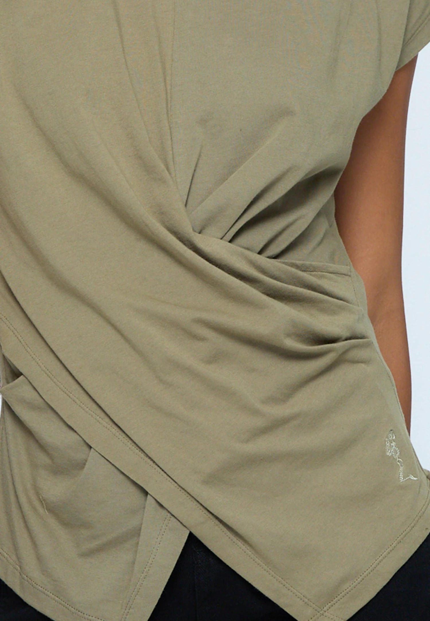 TIME T-SHIRT KHAKI 8 TIME T-SHIRT KHAKI - Image 6