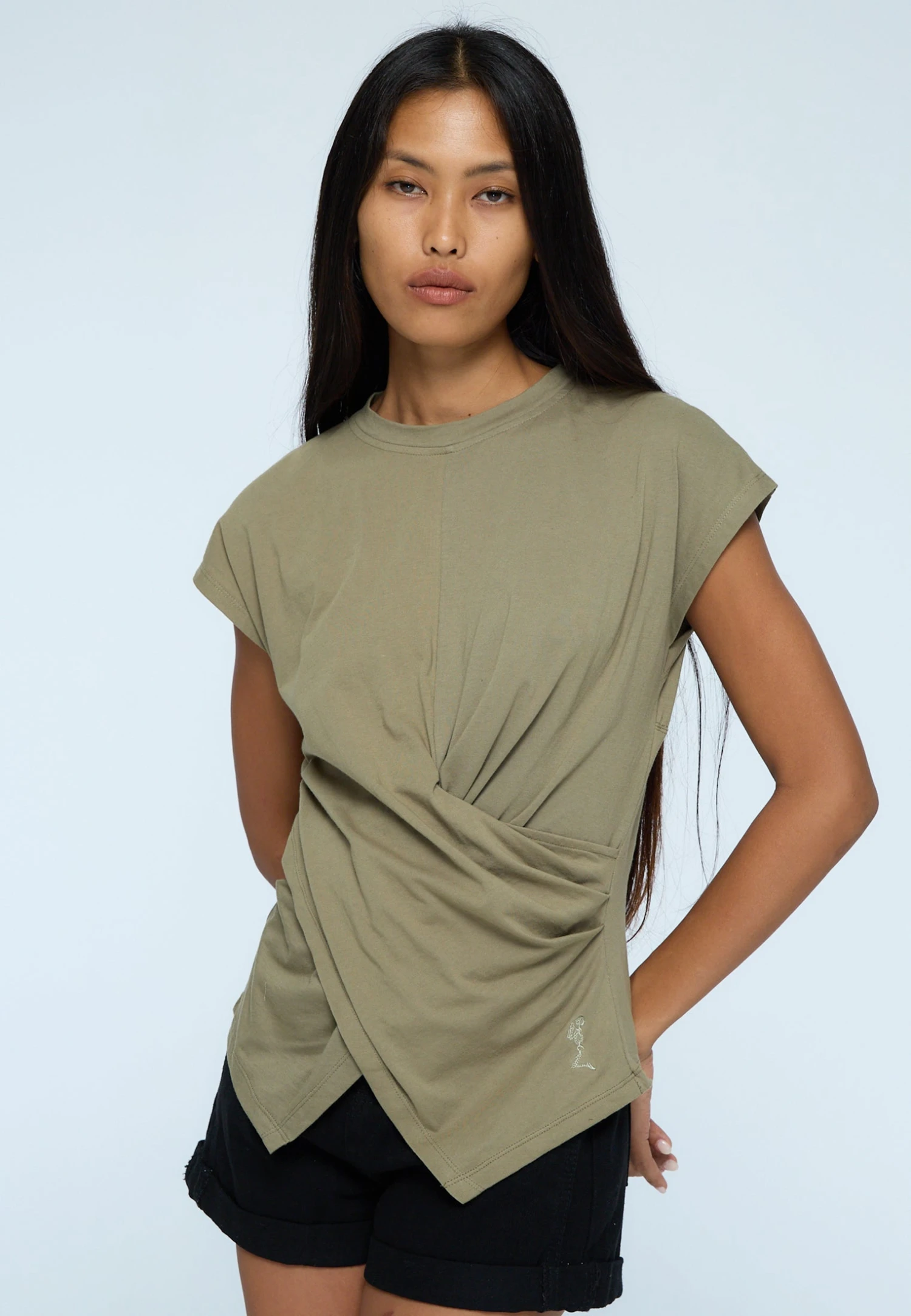 TIME T-SHIRT KHAKI 7 TIME T-SHIRT KHAKI - Image 5