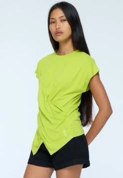 TIME T-SHIRT LIME GREEN 10 TIME T-SHIRT LIME GREEN -Religion Clothing 55BTMT06LIME3