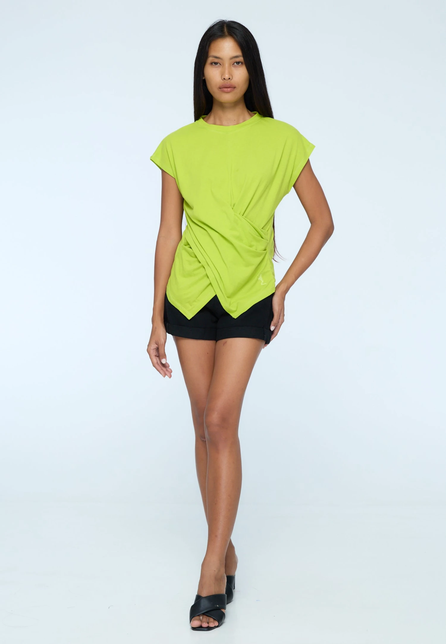TIME T-SHIRT LIME GREEN 7 TIME T-SHIRT LIME GREEN - Image 5