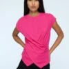 TIME T-SHIRT HOT PINK -Religion Clothing 55BTMT06PINK1