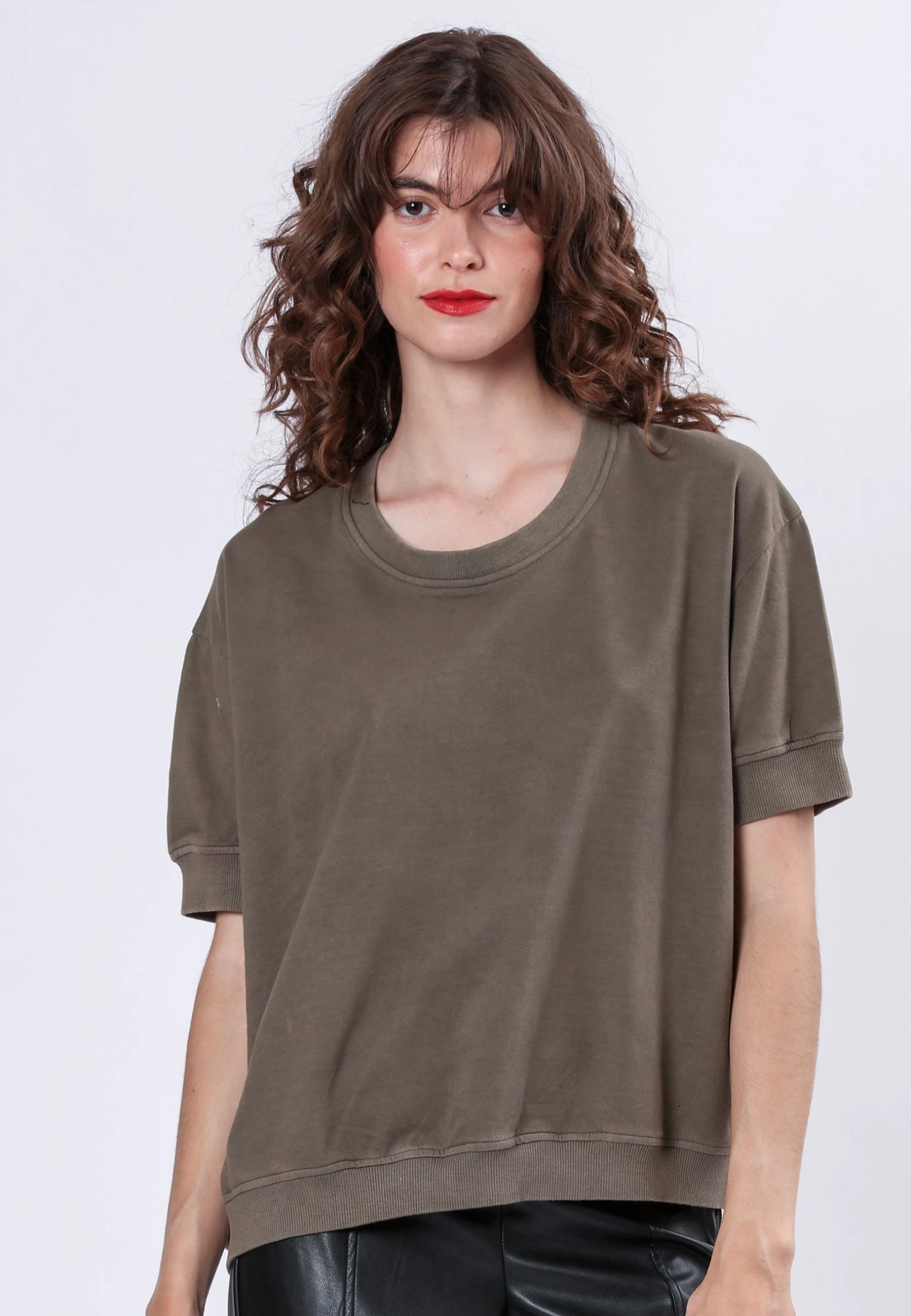 CITRINE TOP KHAKI 5 CITRINE TOP KHAKI - Image 3