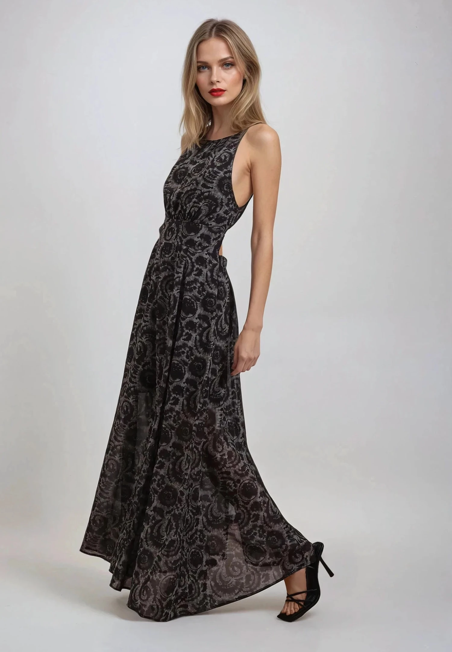 GIGI MAXI DRESS BLACK 6 GIGI MAXI DRESS BLACK - Image 4