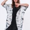 JADE TUNIC TIE DYE BLACK -Religion Clothing 55IJDD06TIEDYEBLACK1