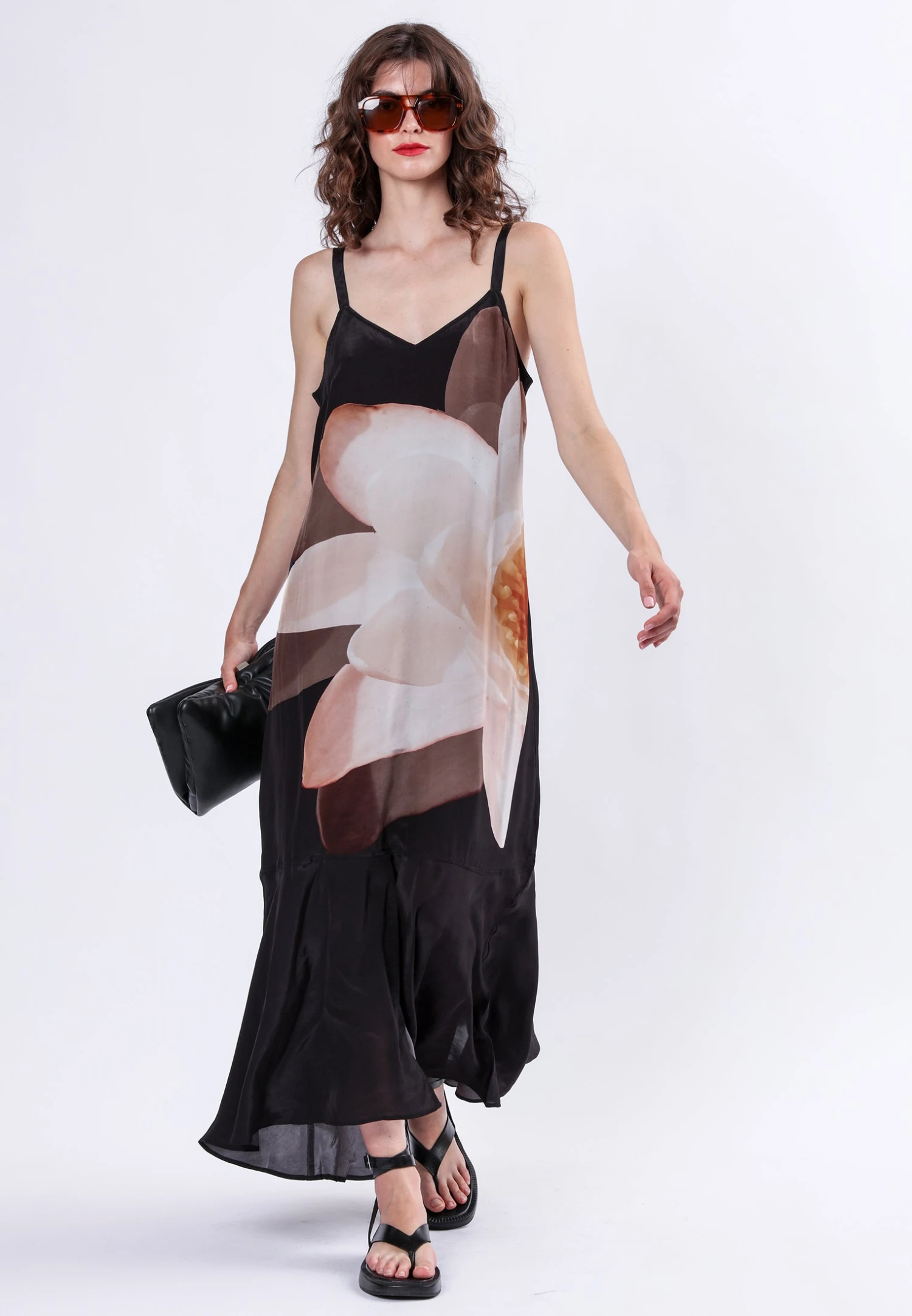 JADE MAXI DRESS SOLAR SEPIA 4 JADE MAXI DRESS SOLAR SEPIA - Image 2