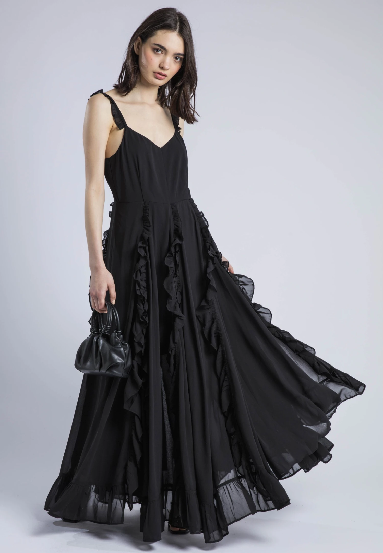 KATE MAXI DRESS BLACK 3 KATE MAXI DRESS BLACK