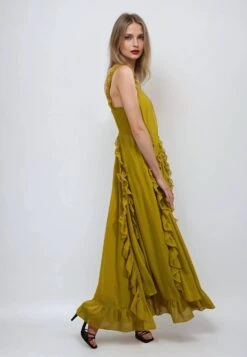 KATE MAXI DRESS OCHRE -Religion Clothing 55IKTD10OCHRE3