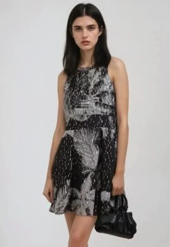 PALM MINI DRESS BLACK