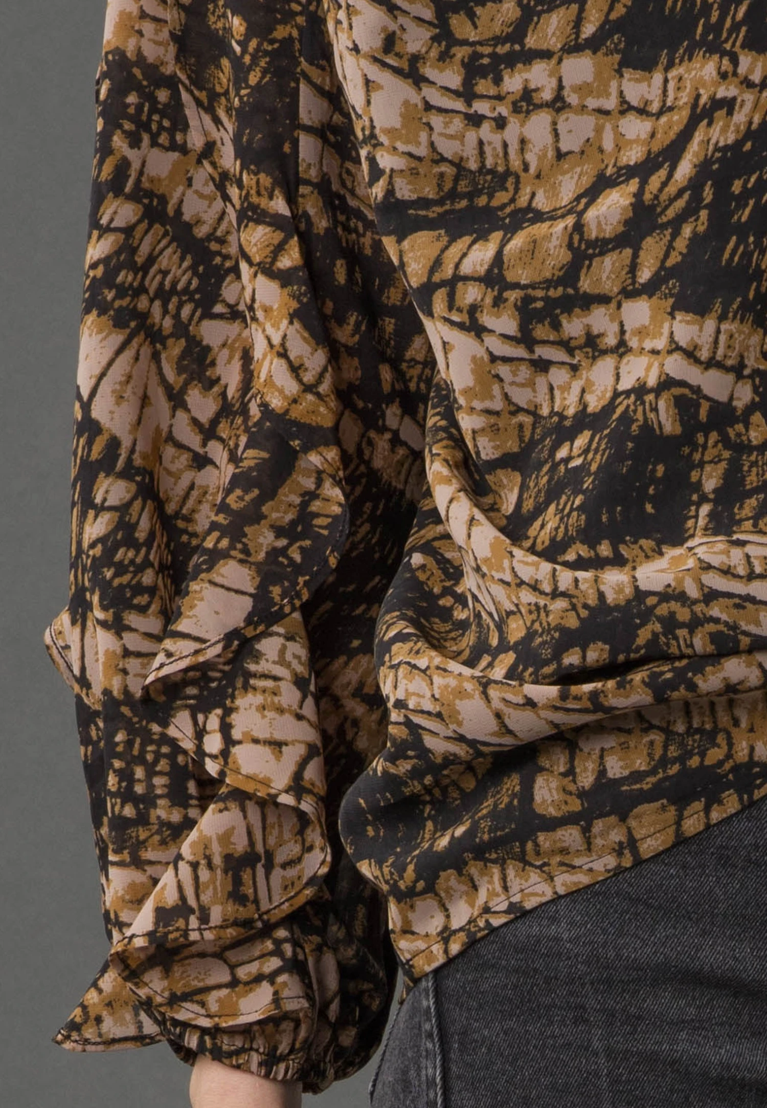 SOLSTICE TOP HIDE PRINT 8 SOLSTICE TOP HIDE PRINT - Image 6