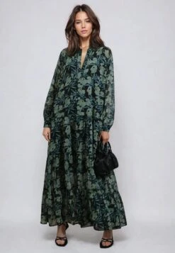 SUNSET MAXI DRESS PRIME GREEN