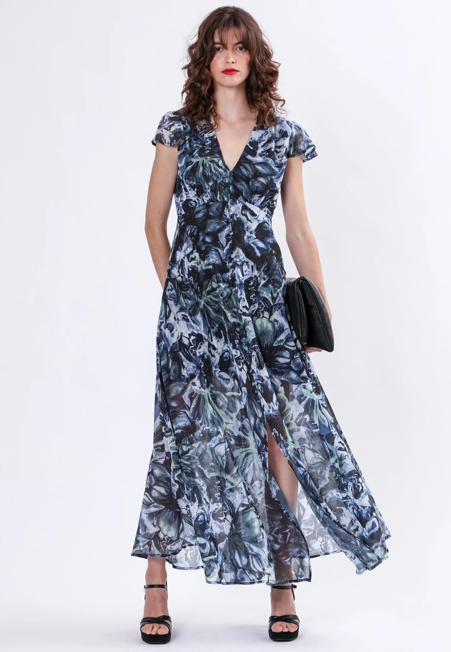 INDIUM MAXI DRESS METAPHORIC 3 INDIUM MAXI DRESS METAPHORIC
