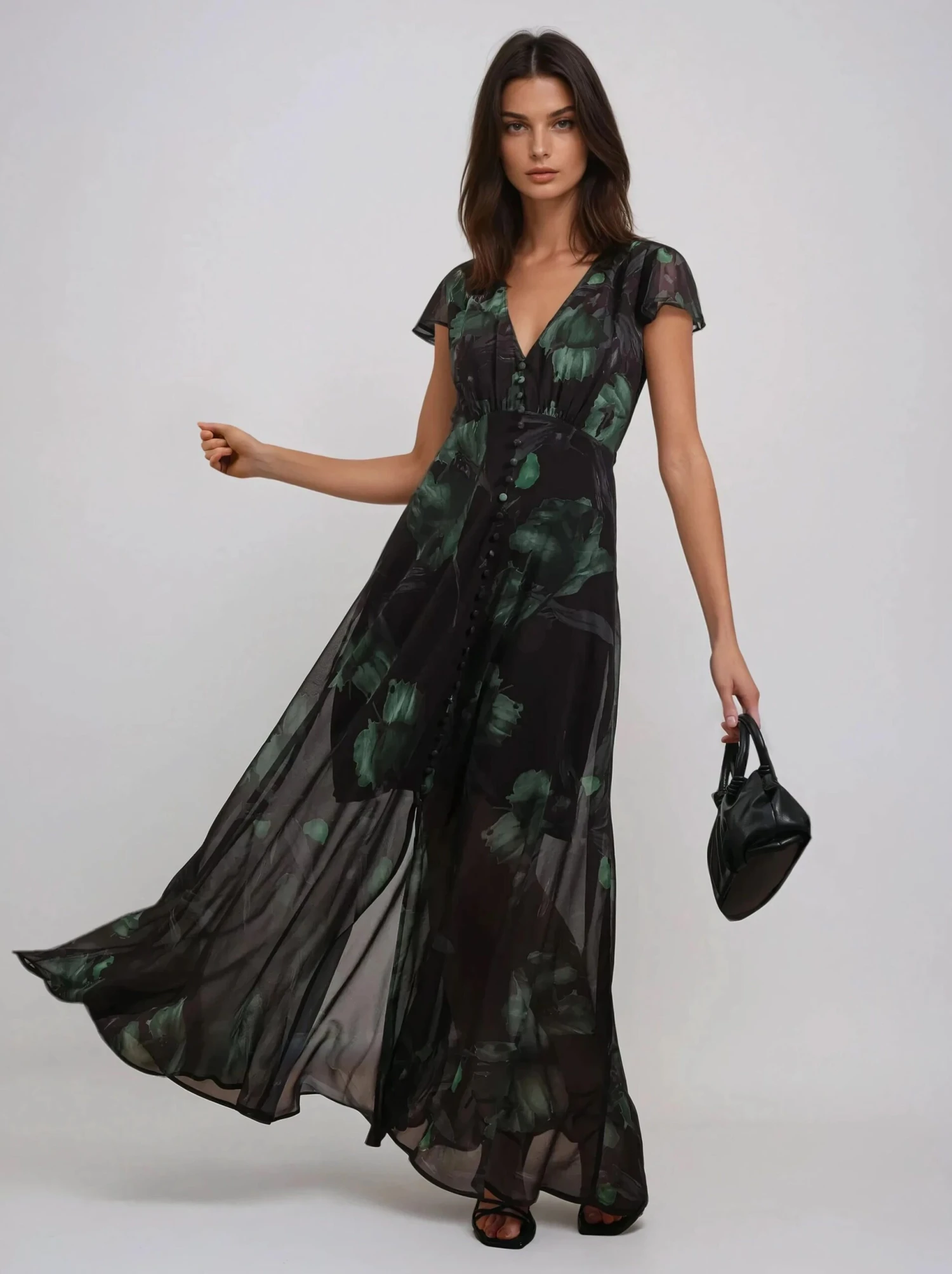 INDIUM MAXI DRESS PRIME GREEN 6 INDIUM MAXI DRESS PRIME GREEN - Image 4
