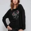 FLUSH TOP BLACK -Religion Clothing 55TFHT02BLACK1