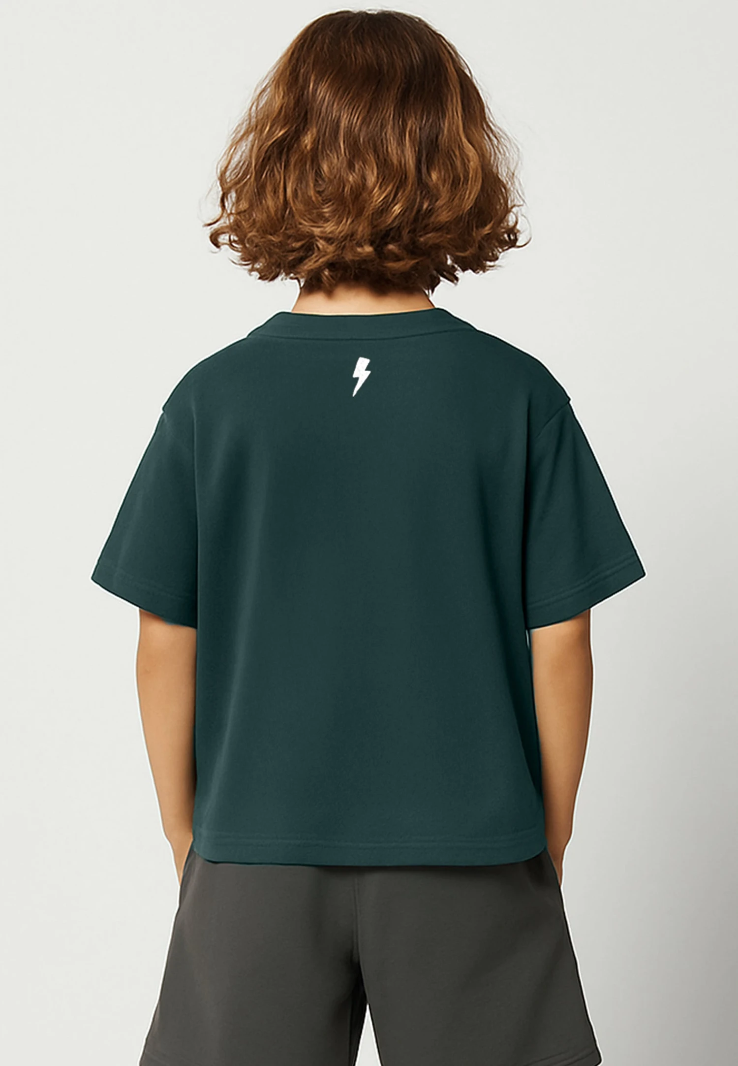 Kids GOOD VIBES BOYS T-SHIRT BOTTLE GREEN 4 Kids GOOD VIBES BOYS T-SHIRT BOTTLE GREEN - Image 2