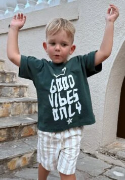Kids GOOD VIBES BOYS T-SHIRT BOTTLE GREEN 9 Kids GOOD VIBES BOYS T-SHIRT BOTTLE GREEN -Religion Clothing 614GVN03GREEN5