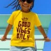 Kids GOOD VIBES BOYS T-SHIRT YELLOW 2 Kids GOOD VIBES BOYS T-SHIRT YELLOW -Religion Clothing 614GVN03YELLOW3