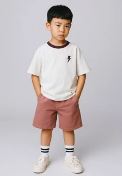 Kids LIGHTNING BOLT BOYS T-SHIRT MAUVE -Religion Clothing 614LGN034