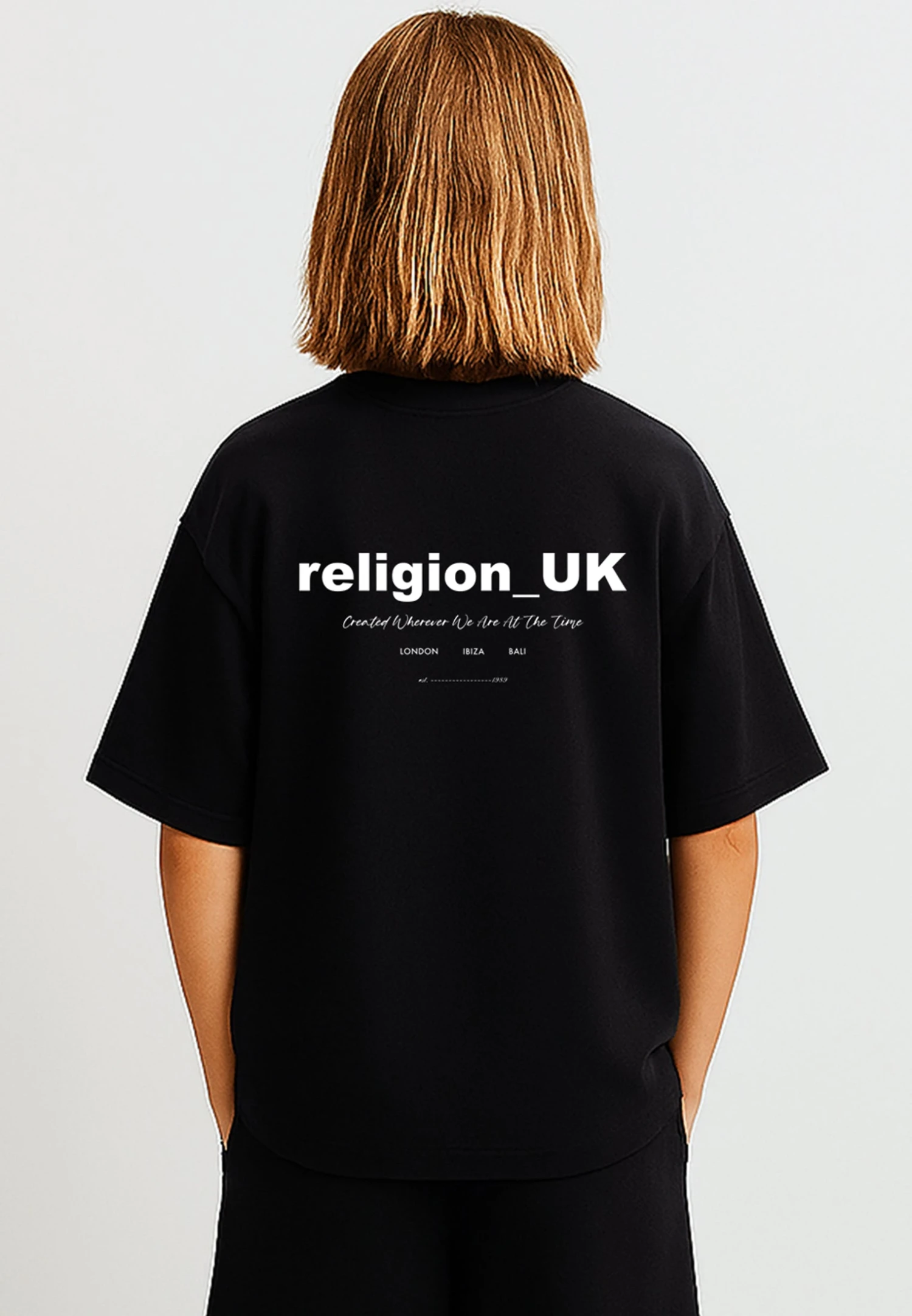 Kids RELIGION BOYS OVERSIZED T-SHIRT BLACK 3 Kids RELIGION BOYS OVERSIZED T-SHIRT BLACK
