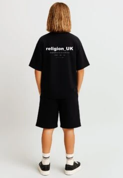 Kids RELIGION BOYS OVERSIZED T-SHIRT BLACK 8 Kids RELIGION BOYS OVERSIZED T-SHIRT BLACK -Religion Clothing 614RUN70BLACK4
