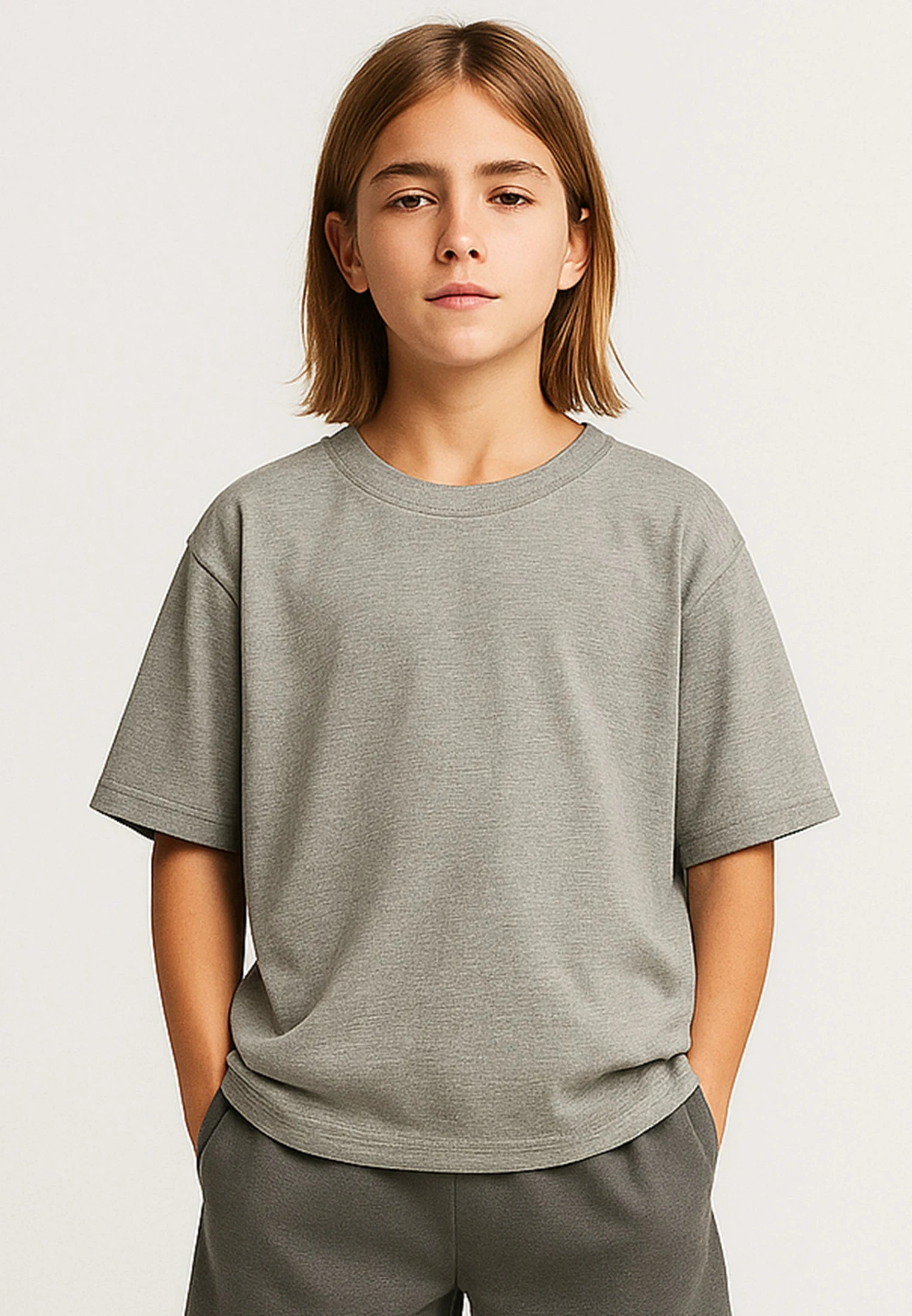 Kids RELIGION BOYS OVERSIZED T-SHIRT GREY MARL 4 Kids RELIGION BOYS OVERSIZED T-SHIRT GREY MARL - Image 2