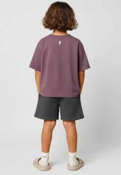 Kids TROUBLE MAKER BOYS T-SHIRT MAUVE -Religion Clothing 614TMN03MAUVE6