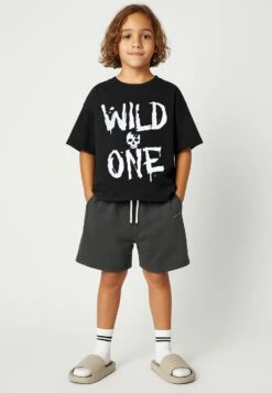 Kids WILD ONE BOYS T-SHIRT BLACK 10 Kids WILD ONE BOYS T-SHIRT BLACK -Religion Clothing 614WON03BLACK2
