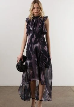 ECLIPSE MAXI DRESS FLOW LILAC -Religion Clothing 73PEID34FLOW3