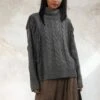 JAMIE JUMPER CHARCOAL 1 JAMIE JUMPER CHARCOAL -Religion Clothing 74HJMW64 GREY