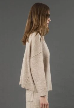 KNIT JUMPER BEIGE -Religion Clothing 74HKNW02BEIGE2