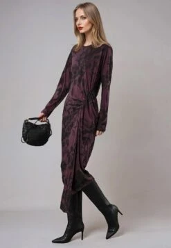 FLINT DRESS MAUVE WINE -Religion Clothing 75BFTD28MAUVEWINE2 bbde8988 3524 4ca9 b26d cb71a2f01383