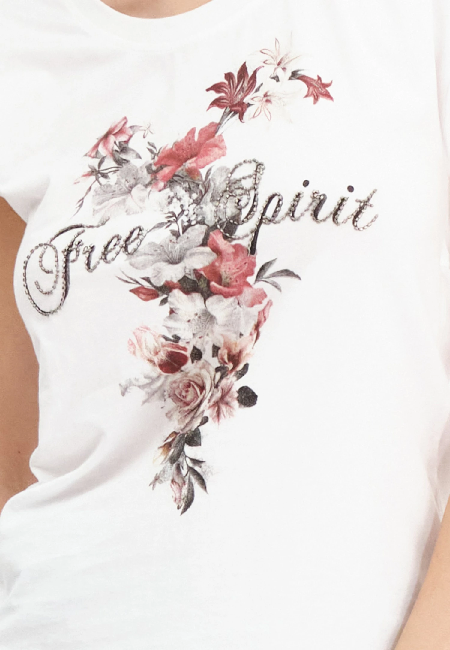 JILLIAN T-SHIRT WHITE FREE SPIRIT 8 JILLIAN T-SHIRT WHITE FREE SPIRIT - Image 6