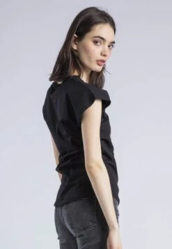 JILLIAN T-SHIRT BLACK FREE SPIRIT -Religion Clothing 75BJNT14 FREE SPIRIT BLACK 3