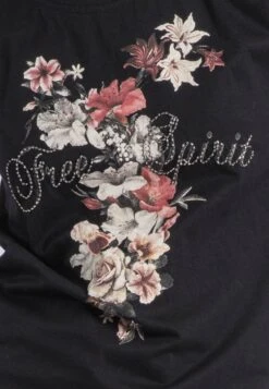 JILLIAN T-SHIRT BLACK FREE SPIRIT -Religion Clothing 75BJNT14 FREE SPIRIT BLACK 4