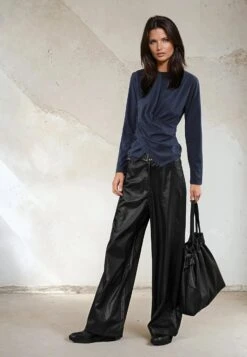 TIME TOP LS PAGEANT BLUE