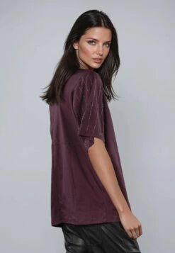 EAGLE T-SHIRT MAUVE WINE -Religion Clothing 75EGT053