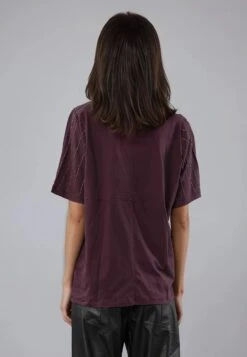 EAGLE T-SHIRT MAUVE WINE -Religion Clothing 75EGT055