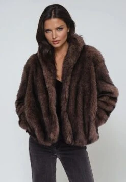 LUNA COAT BROWN 12 LUNA COAT BROWN -Religion Clothing 75HLNJ551 84311f6a d627 49ec 897b 7afb4db099ab