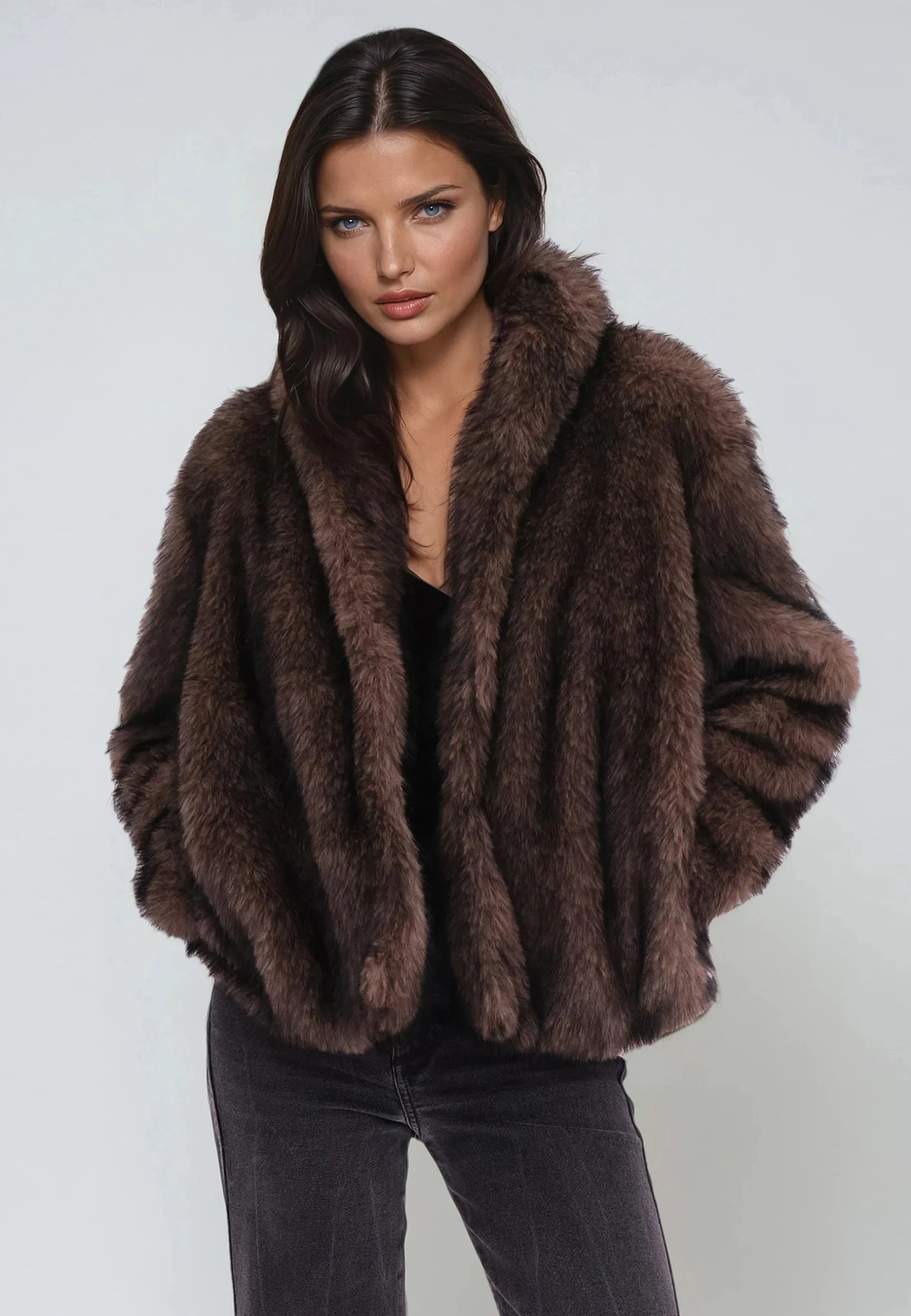 LUNA COAT BROWN 5 LUNA COAT BROWN - Image 3