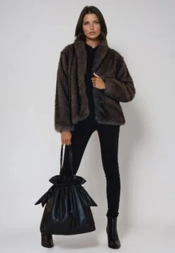 LUNA COAT BROWN 16 LUNA COAT BROWN -Religion Clothing 75HLNJ552 9cf02659 48e7 4c4f ae23 8ae4c0c4f75f