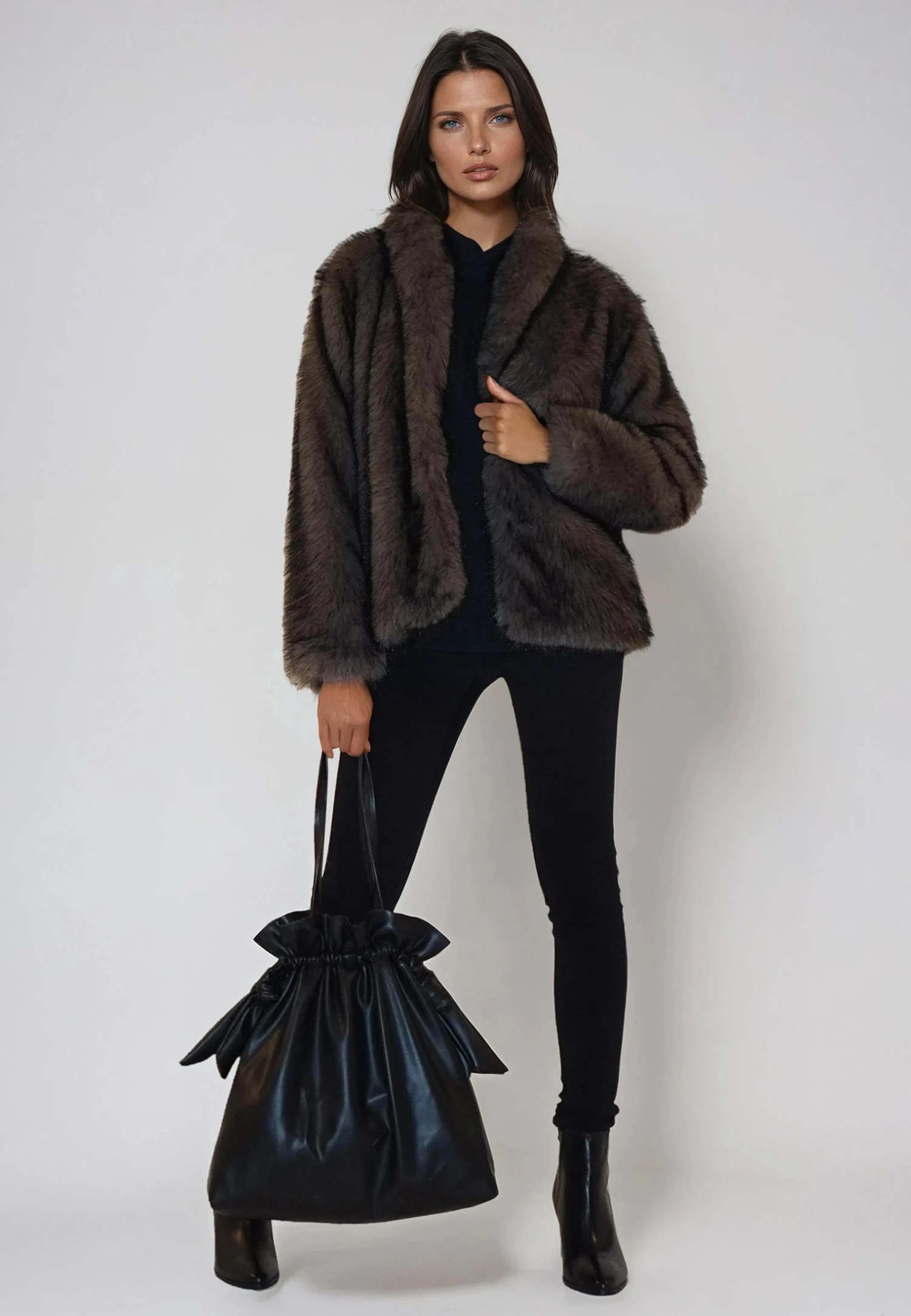 LUNA COAT BROWN 9 LUNA COAT BROWN - Image 7