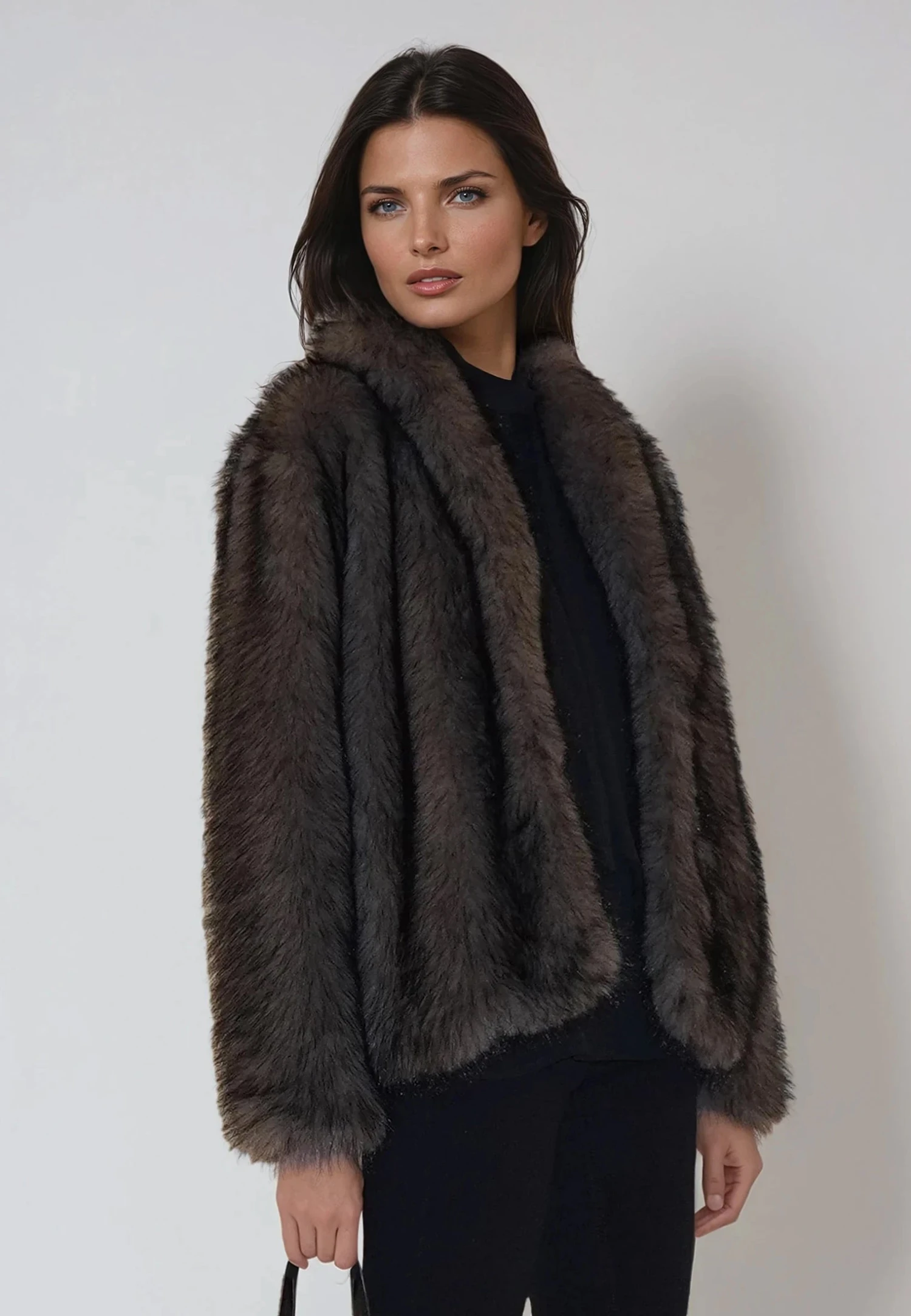 LUNA COAT BROWN 7 LUNA COAT BROWN - Image 5