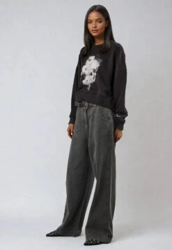 FLORA SWEAT BLACK -Religion Clothing 75TFOW51BLACK2 322e7bf7 0003 4c19 a8a9 56b604b8232c